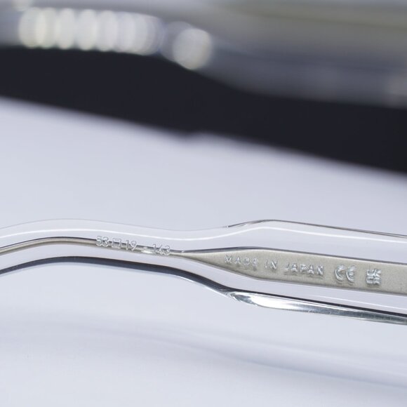 Valentino V-SHARP VLS-134C Rectangle Sunglasses - Transparent\Grey - Picture 8 of 10